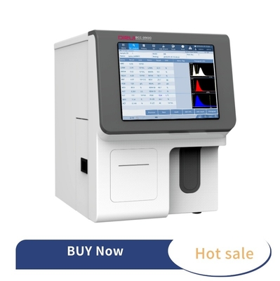 3 Diff Cbc Analyzer Machine Auto Hematology دارای گواهینامه CE ظرفیت بزرگ