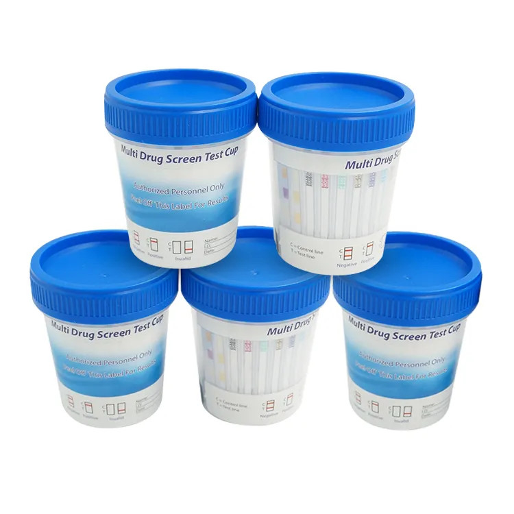 12 پنل DOA Urine Drug Drug Cup Test Multi Drug Rapid For Home Hospital